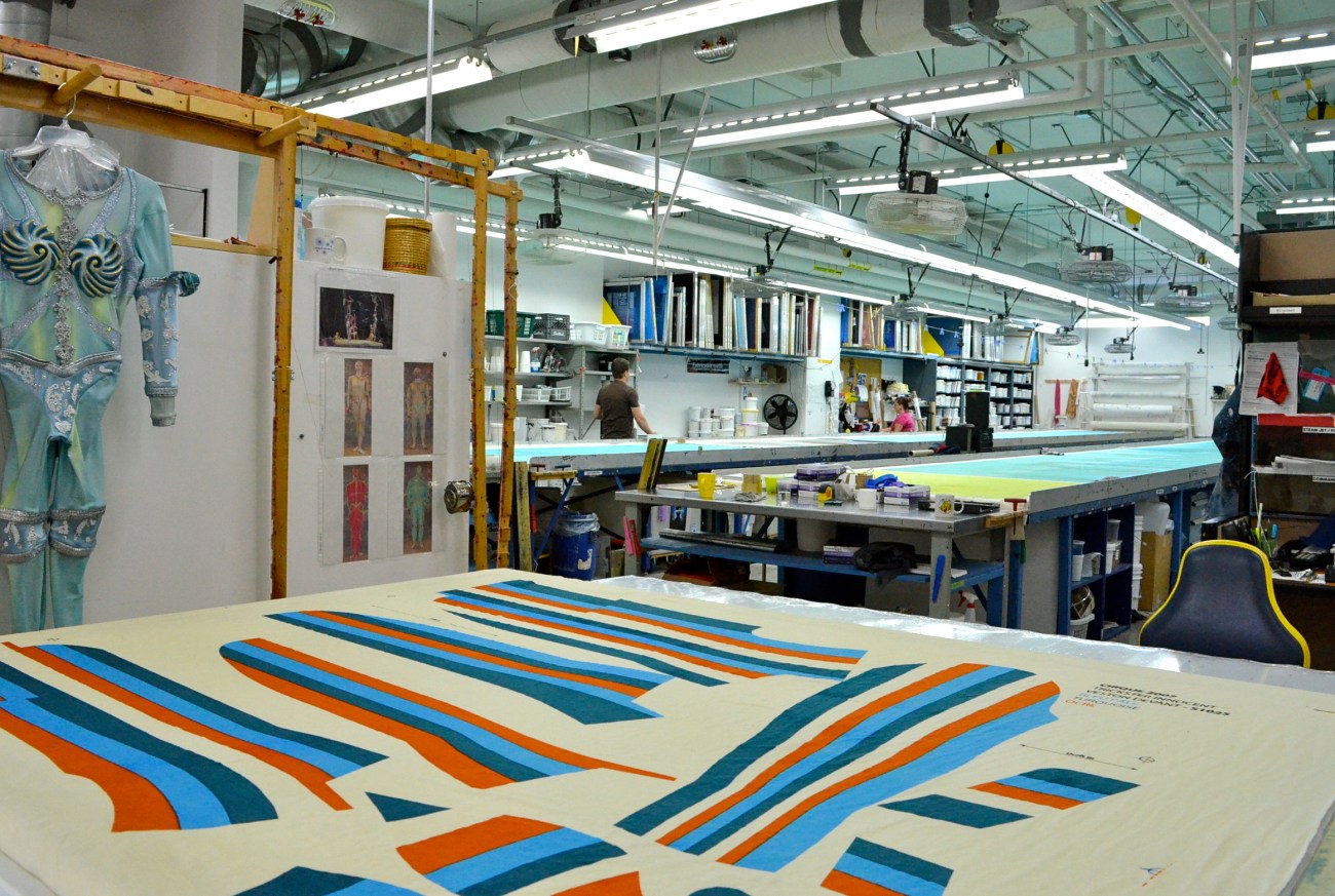 Cirque du Soleil - Atelier de costumes