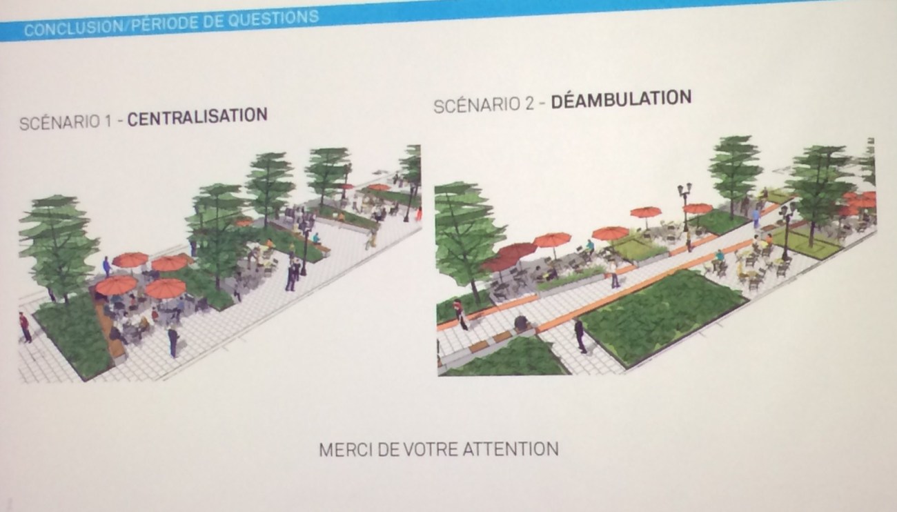 réaménagement de la rue Prince-Arthur
