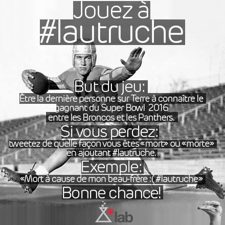 Superbowl - lautruche