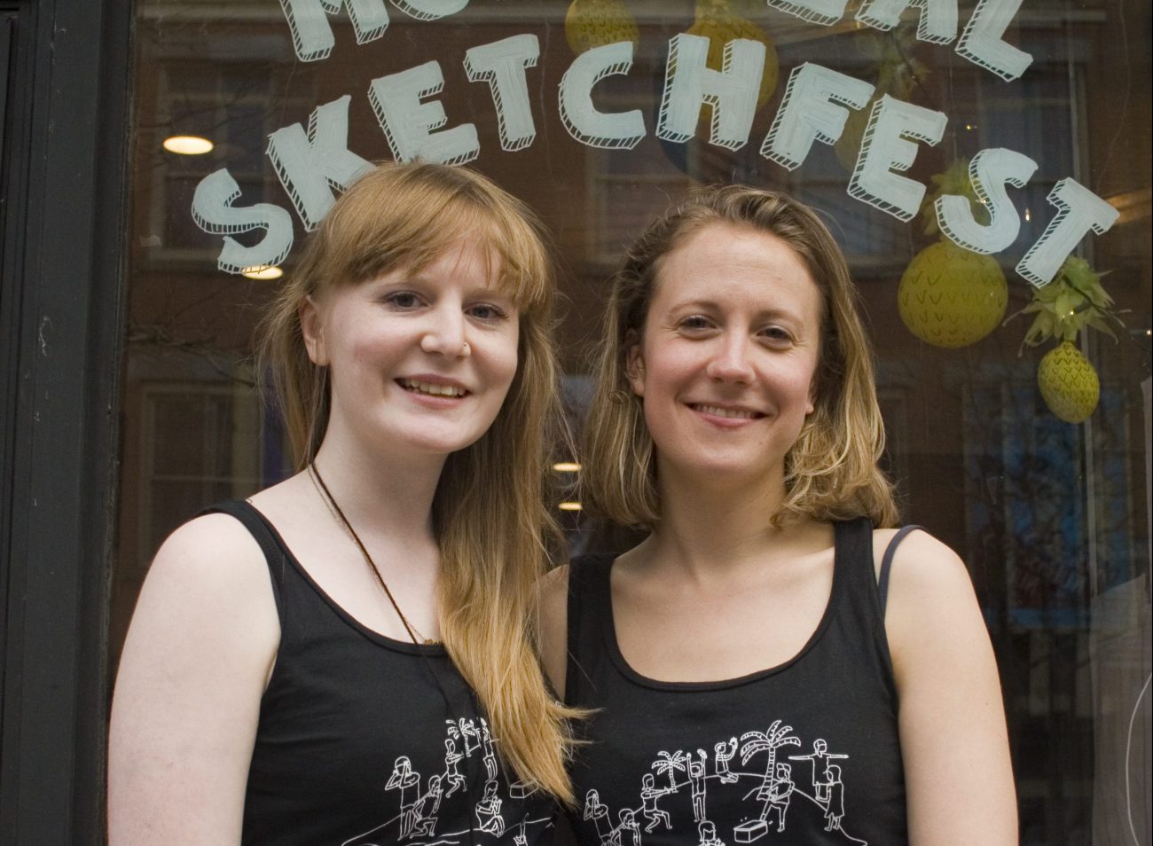 Art Sketchfest Deirdre Trudeau et Erin Hall crédit Kathy Slamen