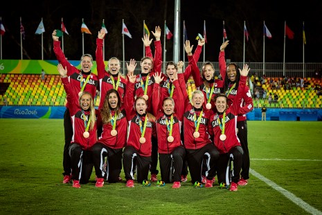 Équipe rugby bronze