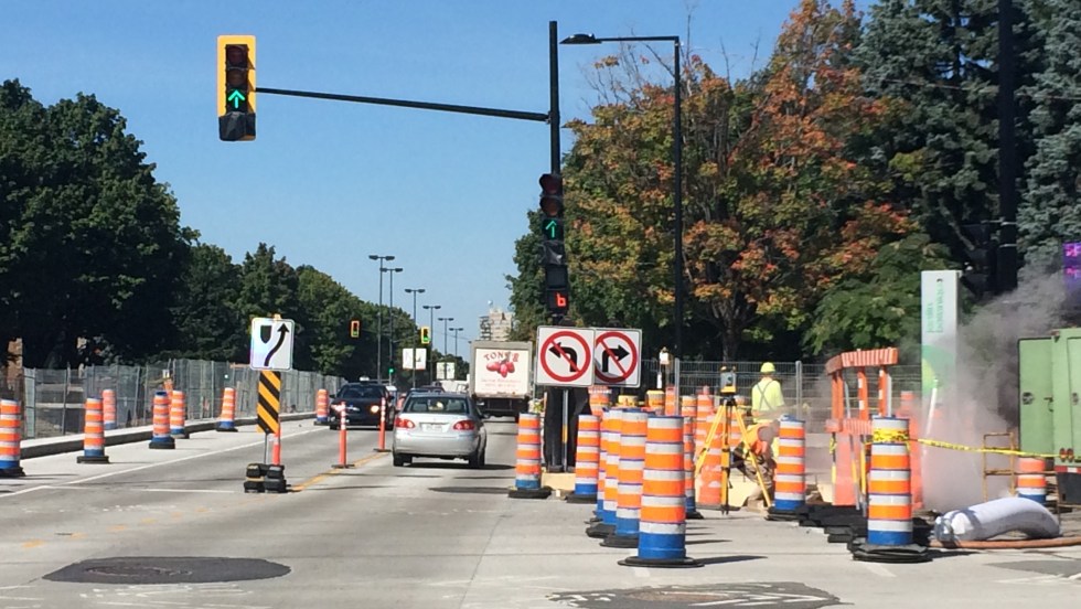Les travaux sur le boulevard Pie-IX redirigeraient la circulation sur la rue Charlemagne, selon les résidents.