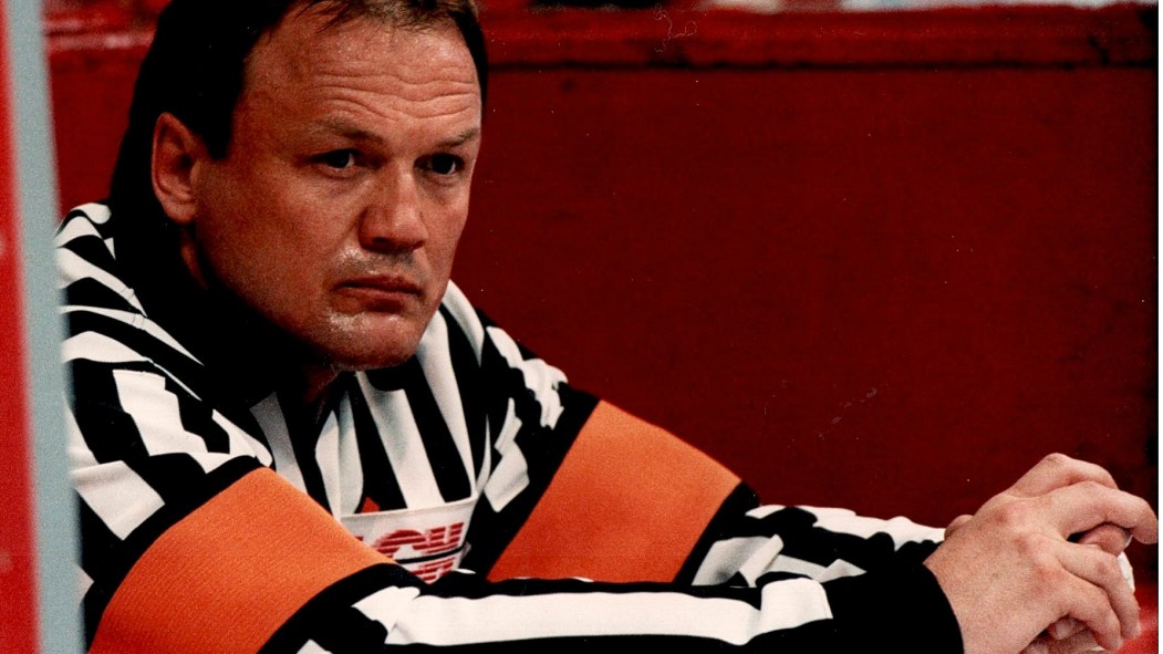 L'arbitre Luc Lachapelle