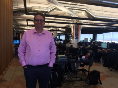 Rémi Racine, président et producteur exécutif de Behaviour, a choisi La Petite-Patrie comme quartier général de son entreprise.