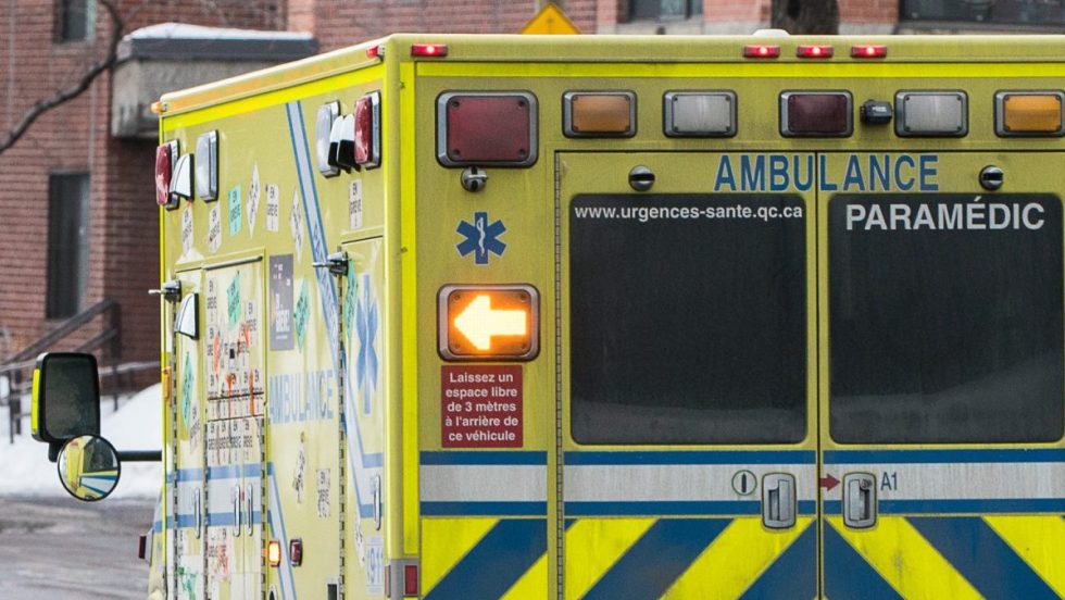Une ambulance