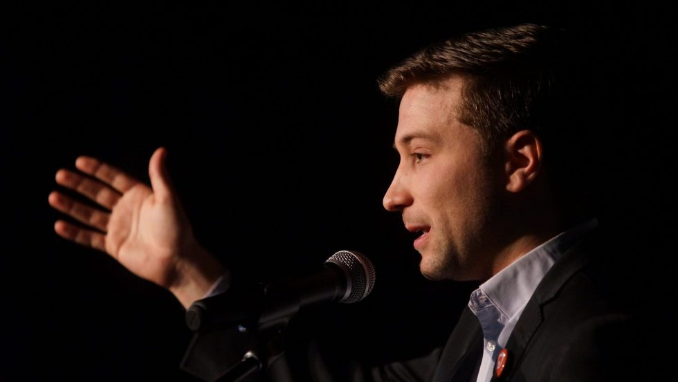 Le co-porte-parole de Québec solidaire Gabriel Nadeau-Dubois