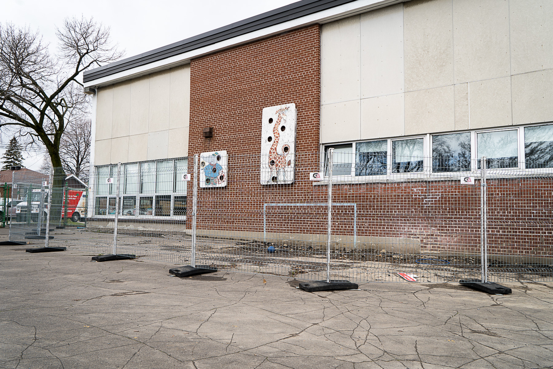 L'école Marie-Rollet, dans l'arrondissement Rosemont–La Petite-Patrie.