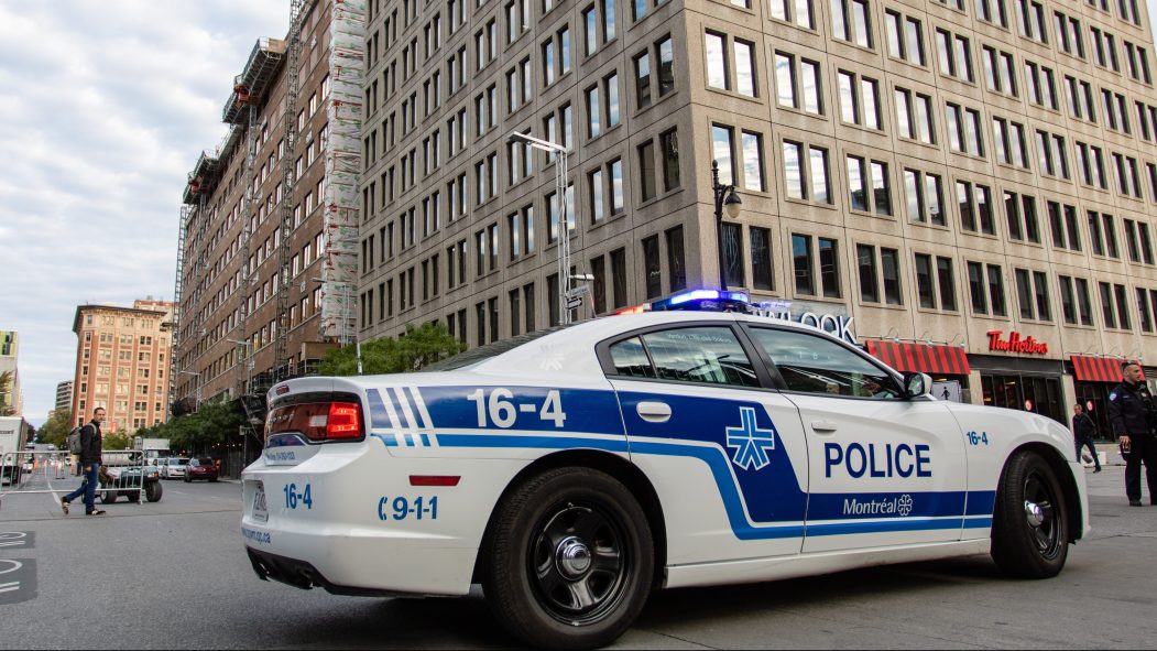 Une voiture du SPVM