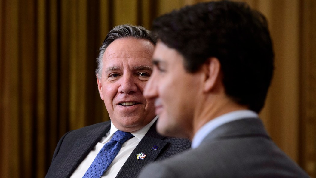 Justin Trudeau et François Legault