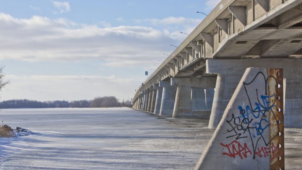 Le pont de l'île-aux-Tourtes