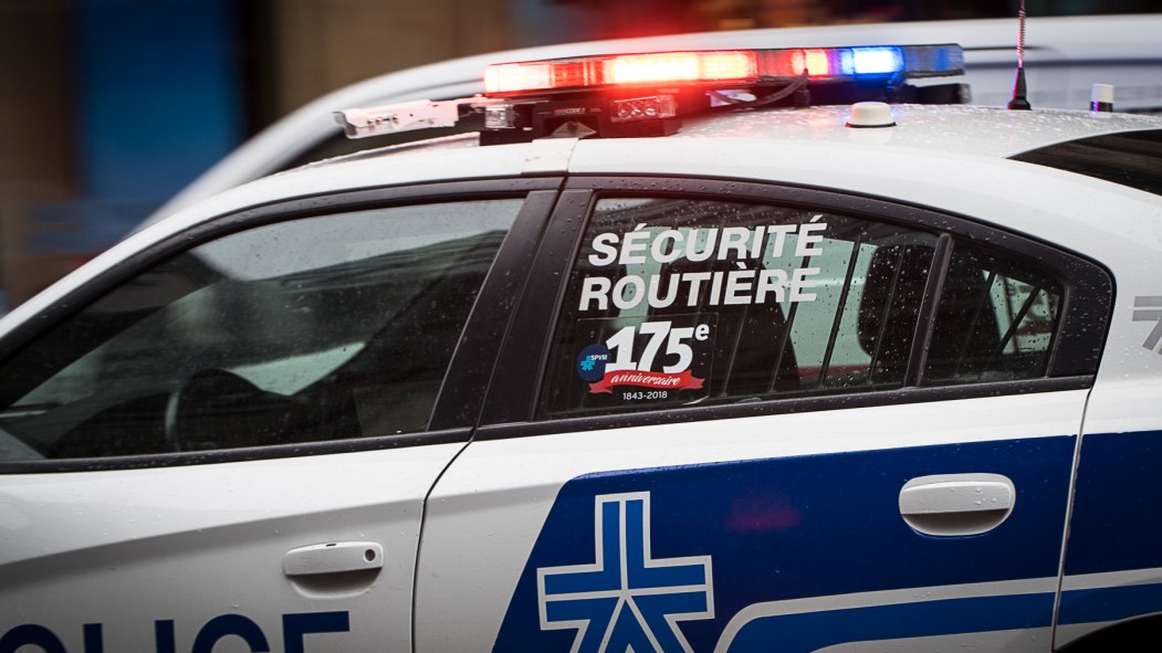 Une voiture du SPVM