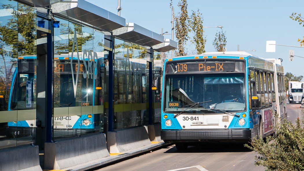 Les travaux du SRB en 2019 se dérouleront sur la voie en direction sud du boulevard Pie-IX.