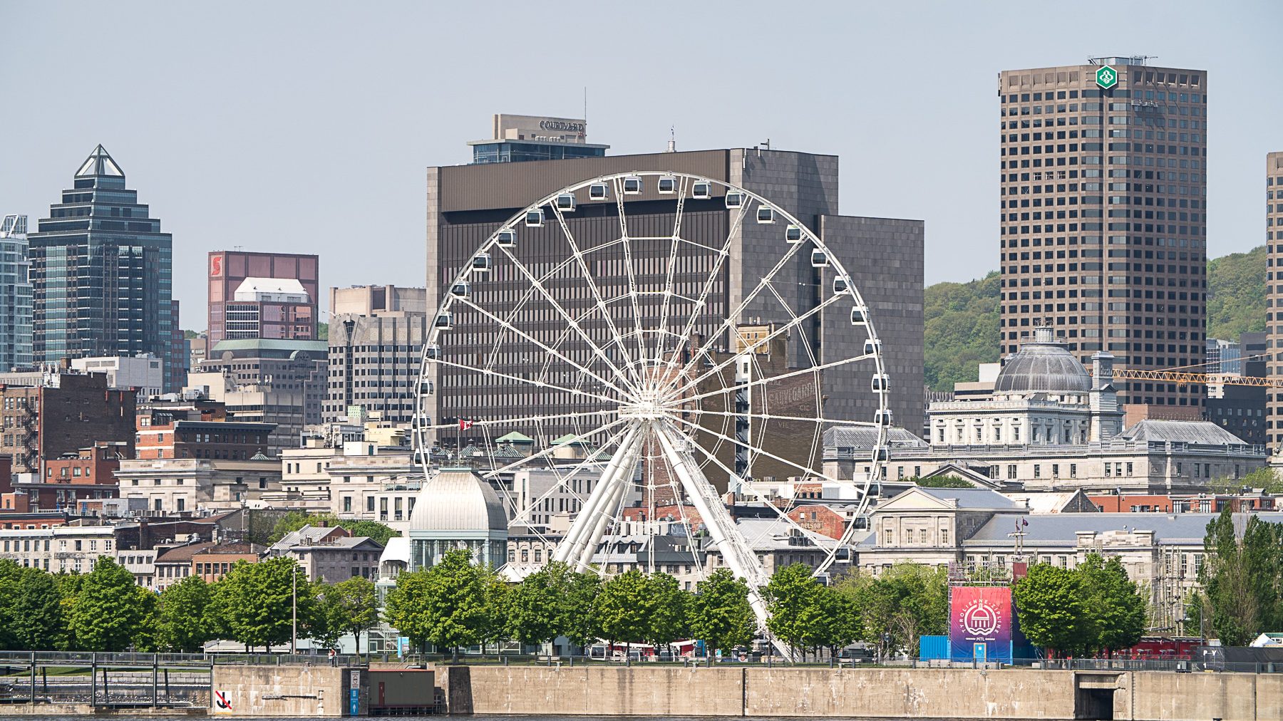 Le centre-ville de Montréal