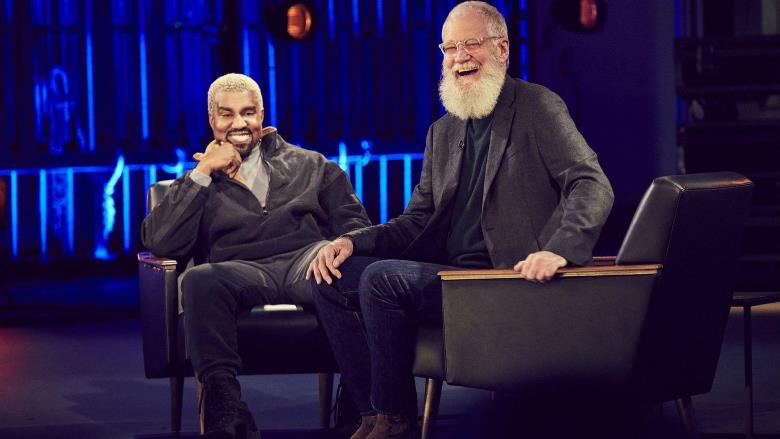 Kanye West et David Letterman