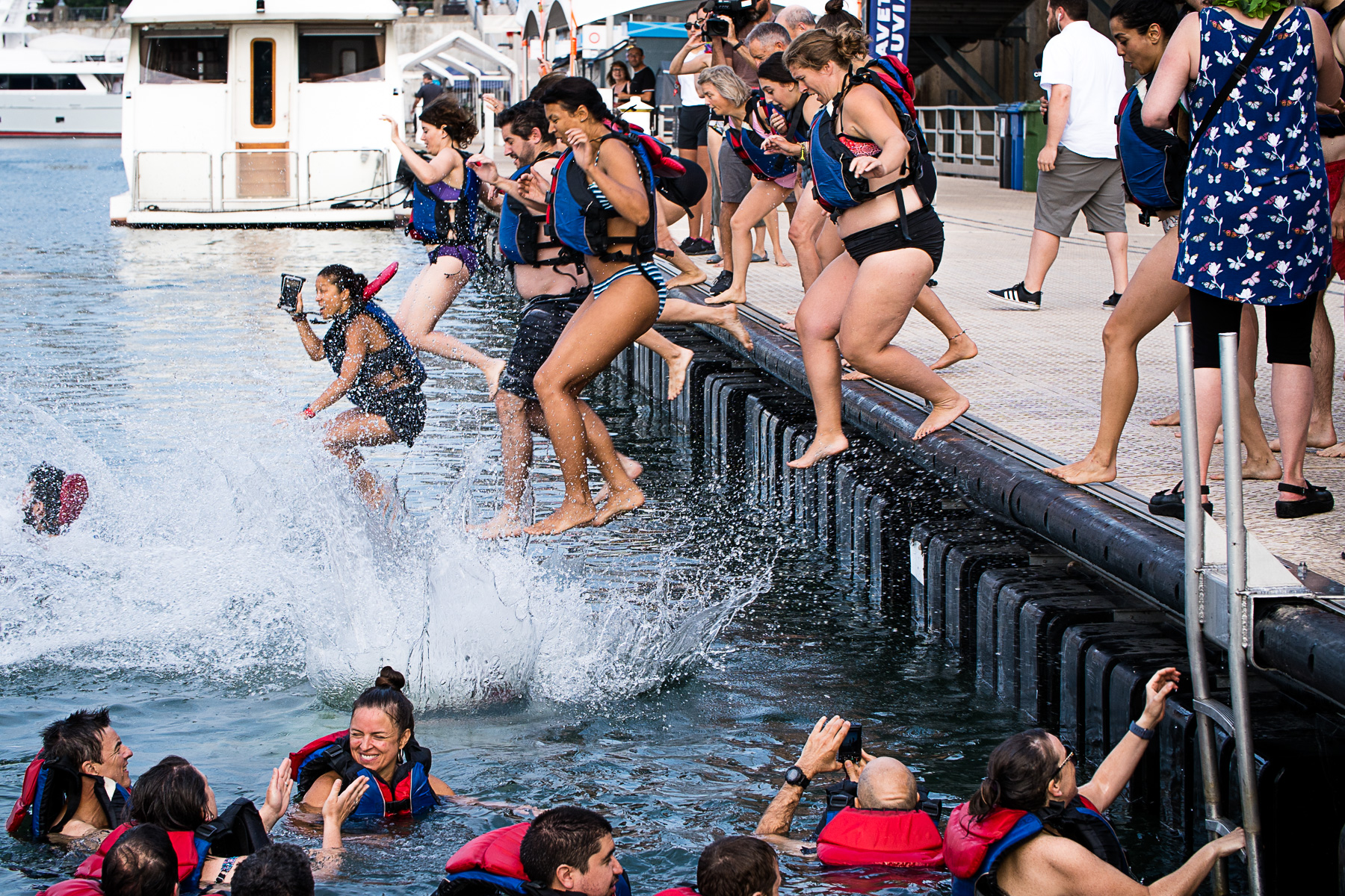 Grand Splash bain portuaire