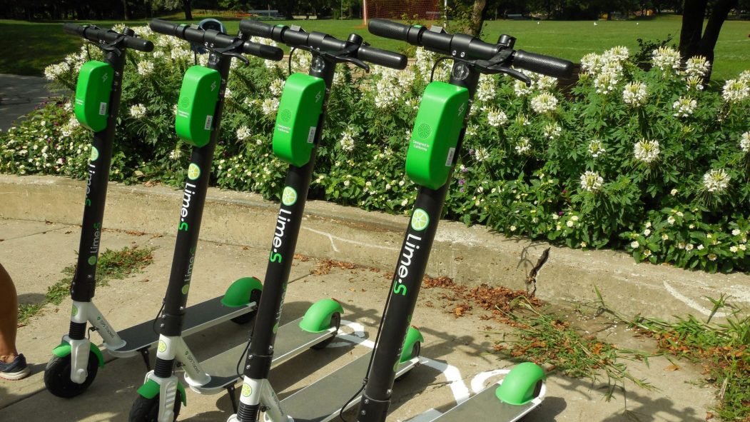 trottinettes électriques Lime