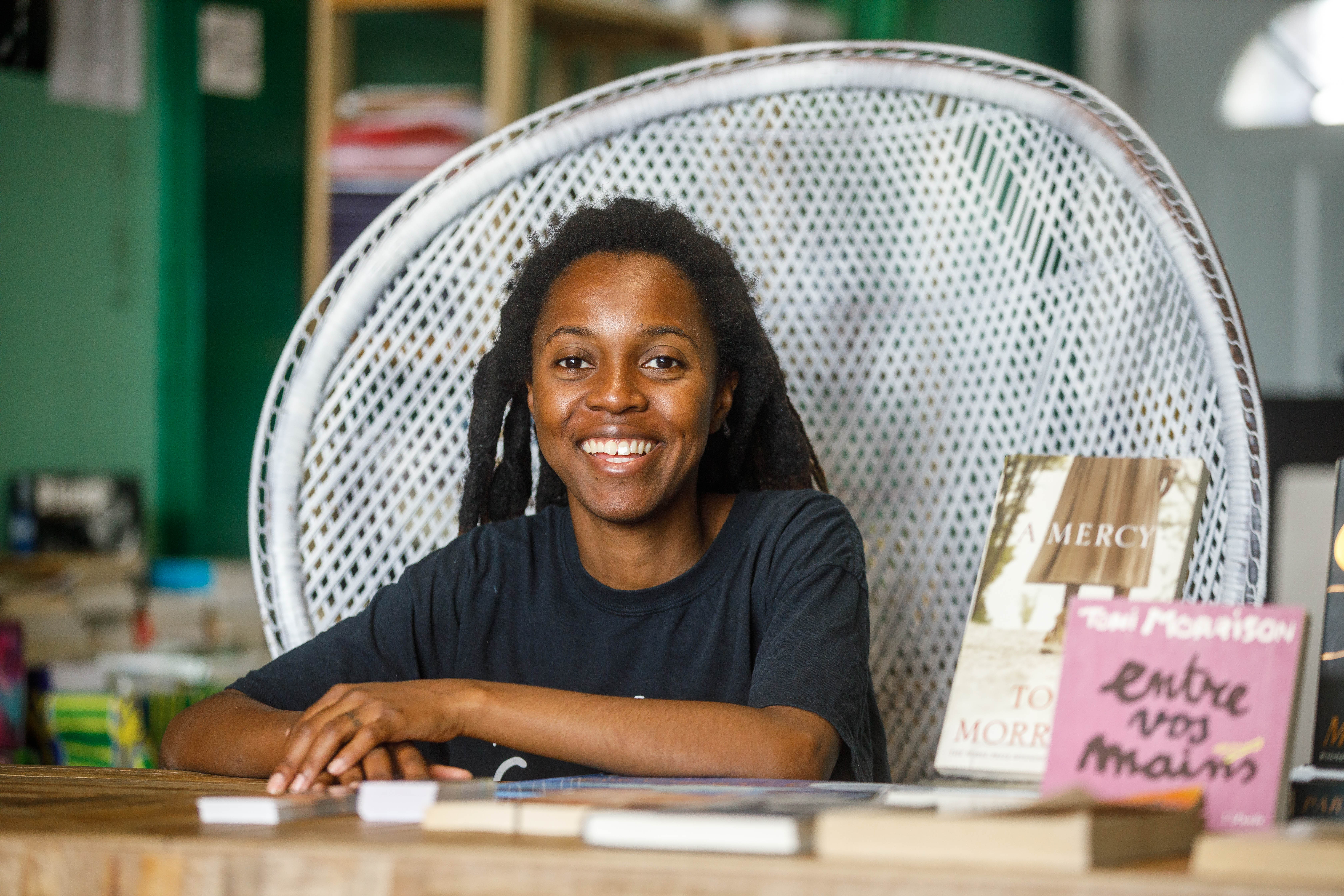 Gabriella Kinté, fondatrice de la Librairie Racines