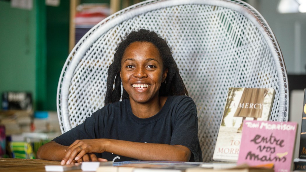 Gabriella Kinté, fondatrice de la Librairie Racines