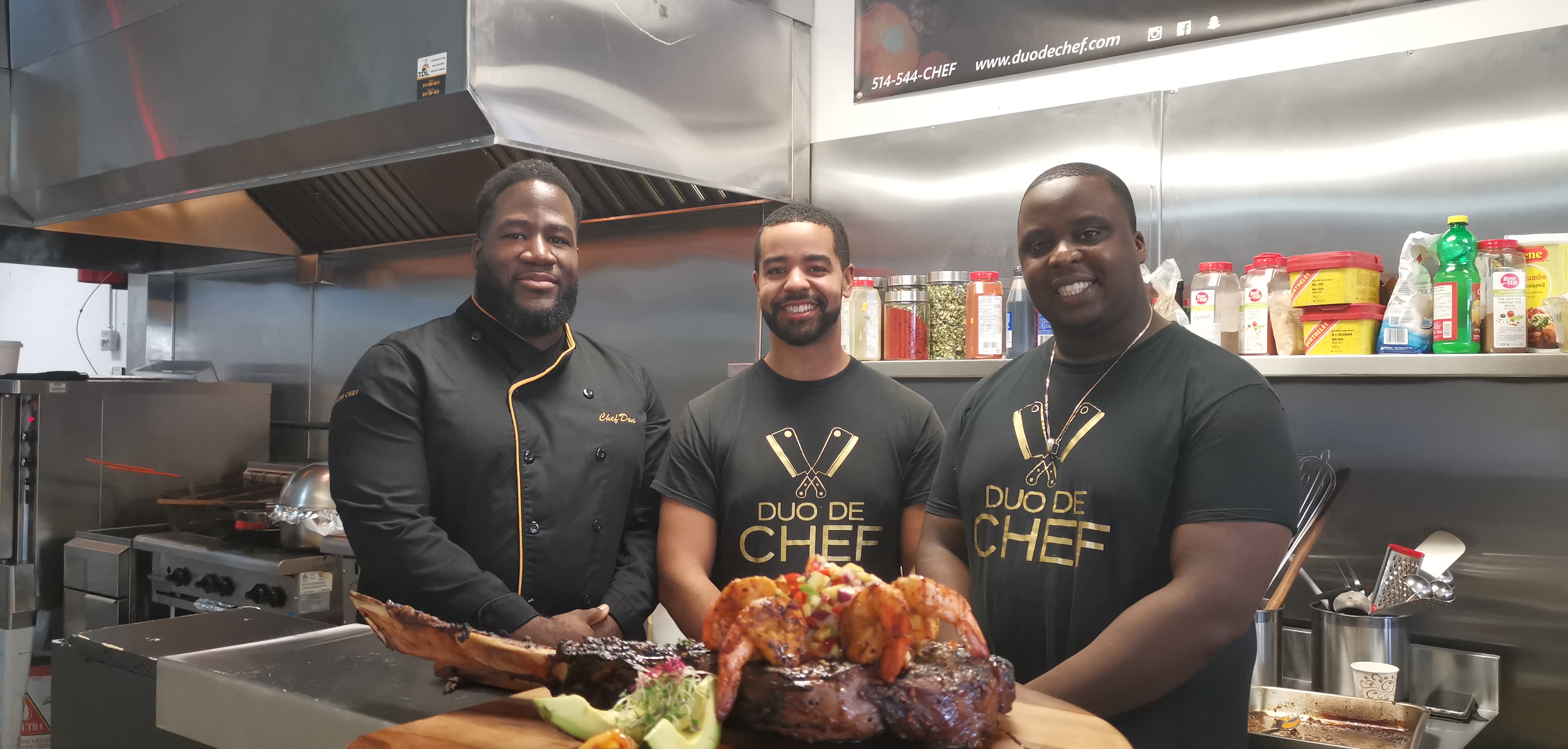 propriétaires Duo de Chef