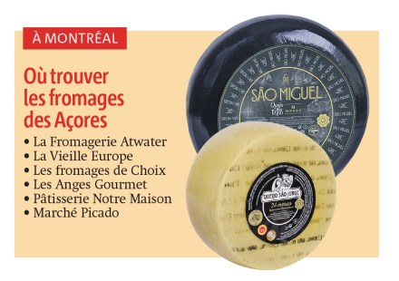 Les fromages des Açores