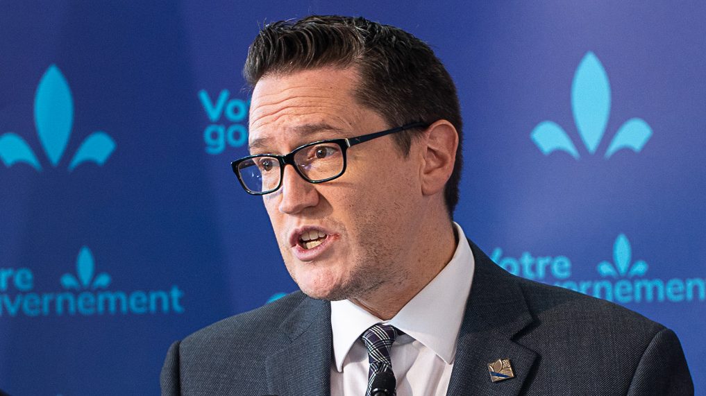 Benoit Charette, ministre de l'Environnement