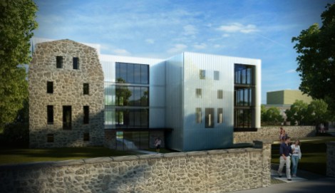 Projet abandonné de la maison des arts et des lettres sur les ruines de l'école Sophie-Barat