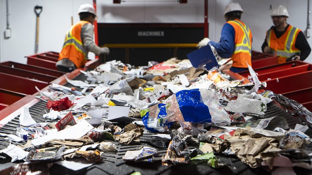 crise du recyclage centre de tri de lachine