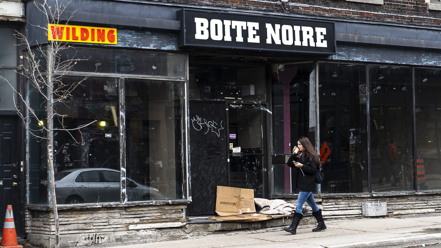 Un commerce vacant sur l'avenue Mont-Royal est