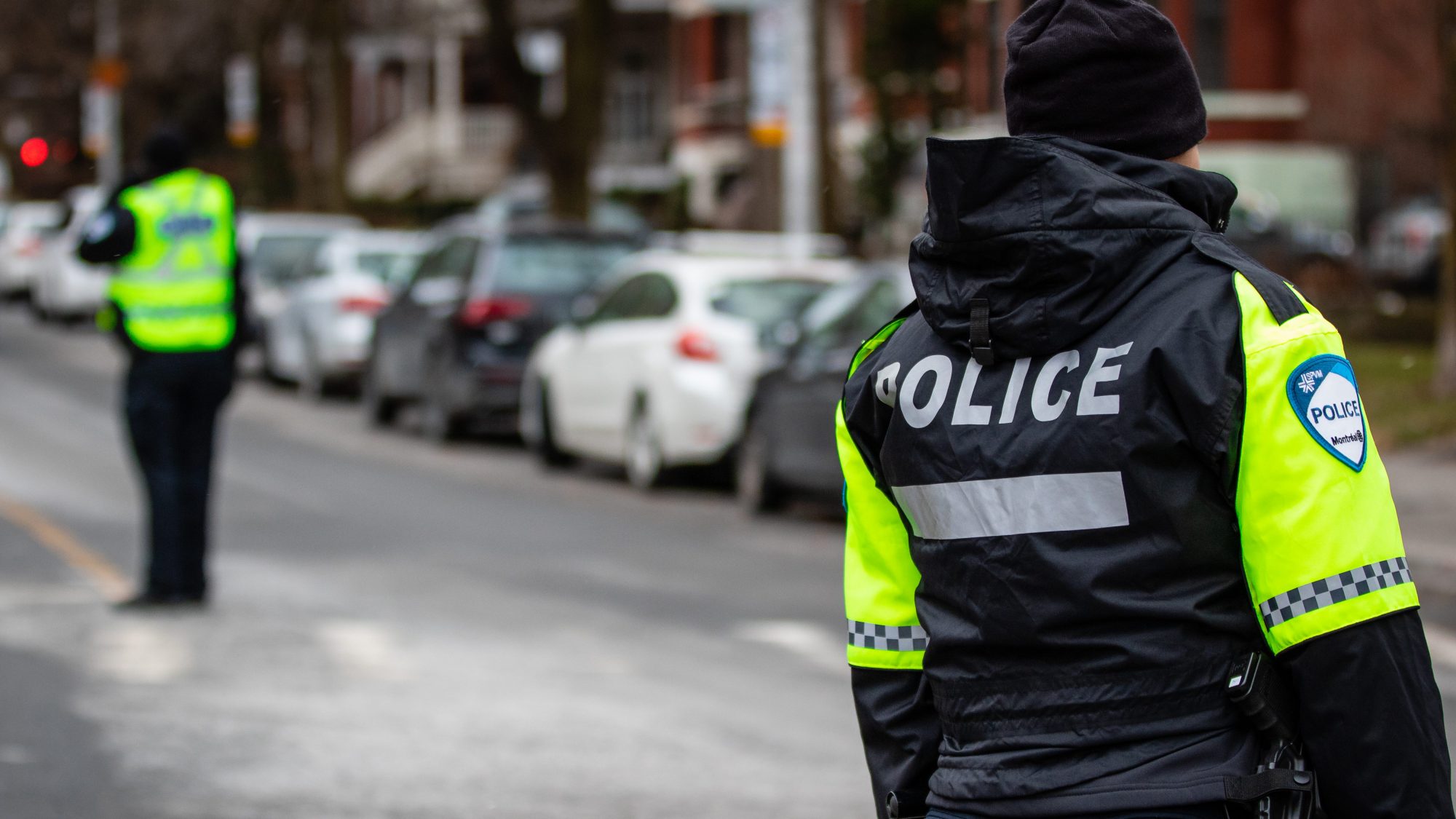 Un agent du Service de police de la Ville de Montréal (SPVM).