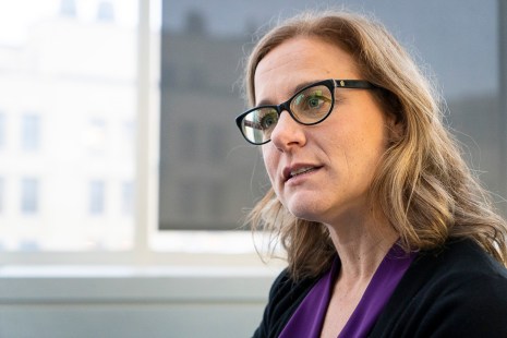 Catherine Bergeron, la sœur de Geneviève Bergeron, une des 14 femmes tuées à Polytechnique en 1989.