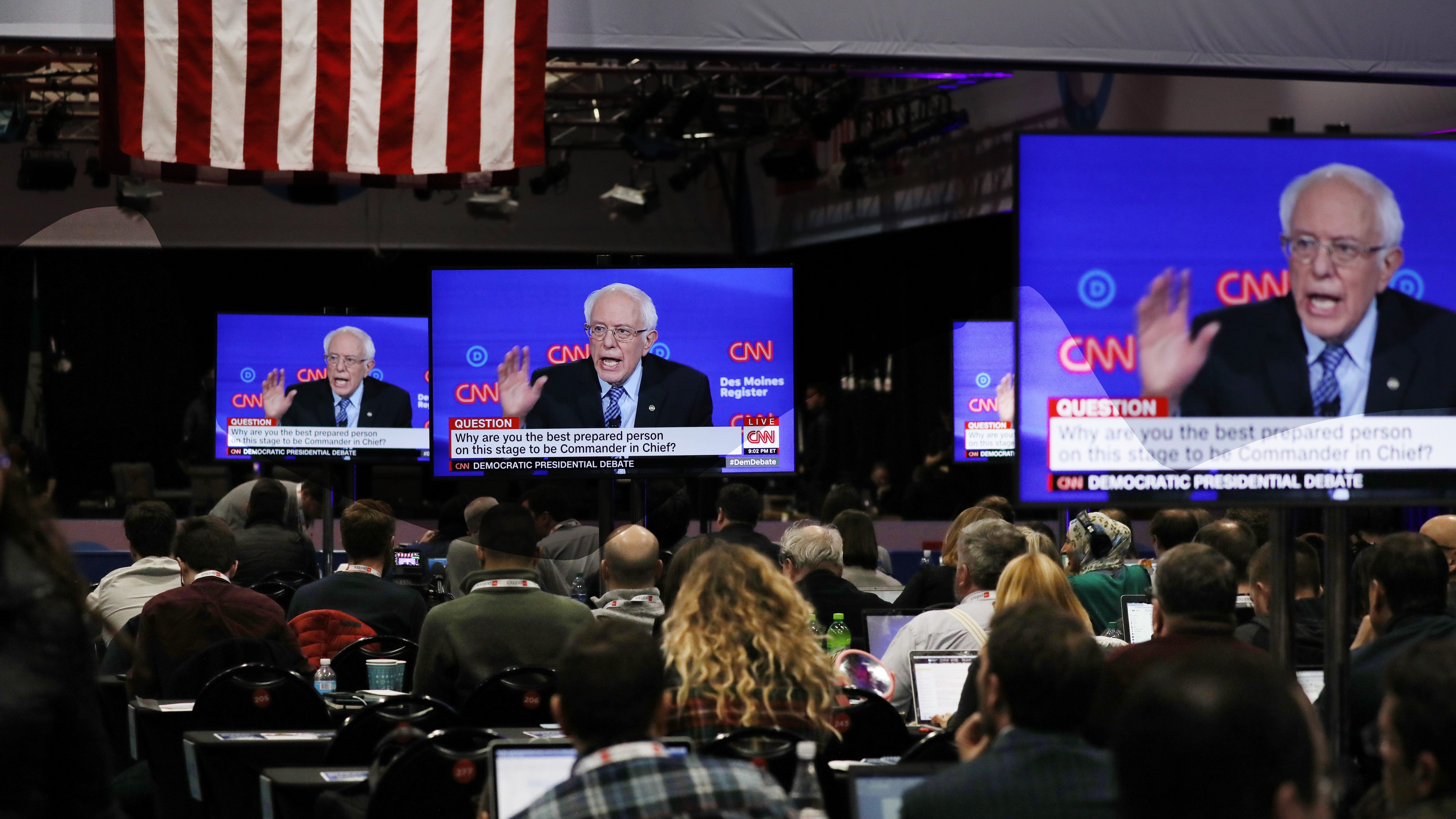 Sanders débat