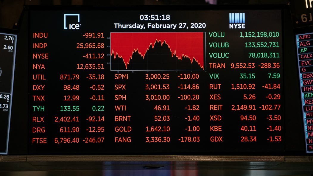 indices boursiers coronavirus
