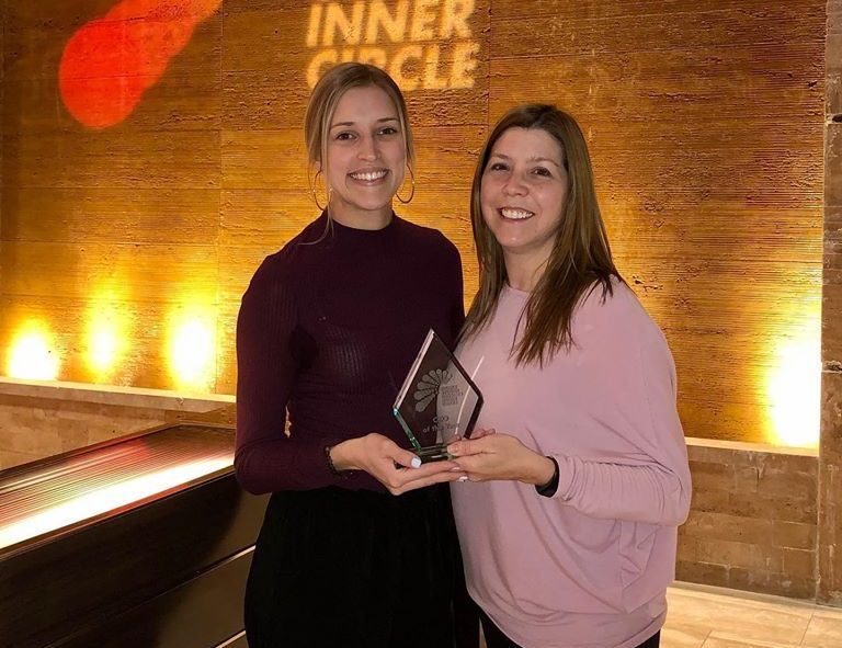 Les deux propriétaires du Studio Imperium remporte le prix CEO of the year par le Dance Studio Owners.