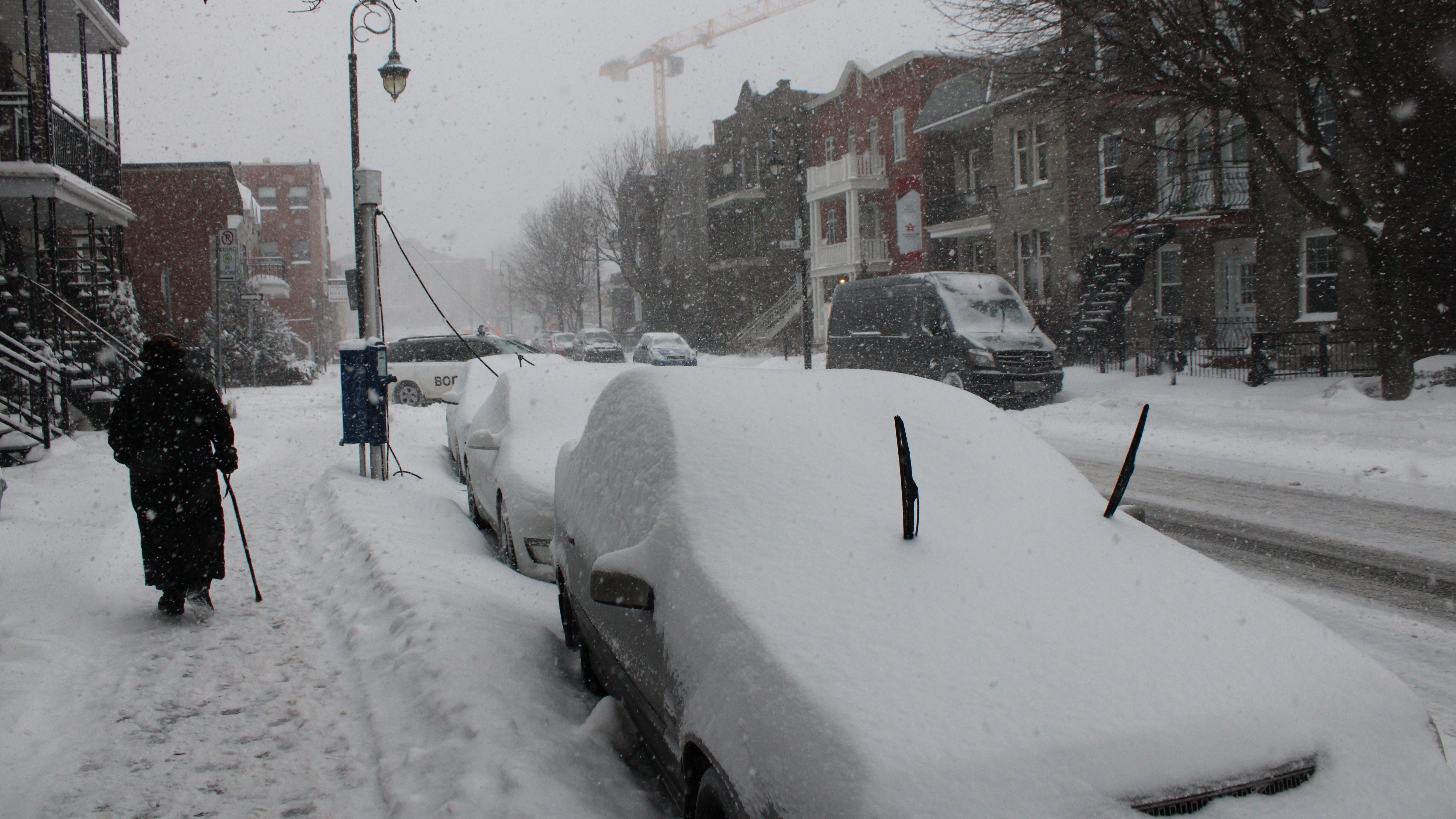 tempête hivernale