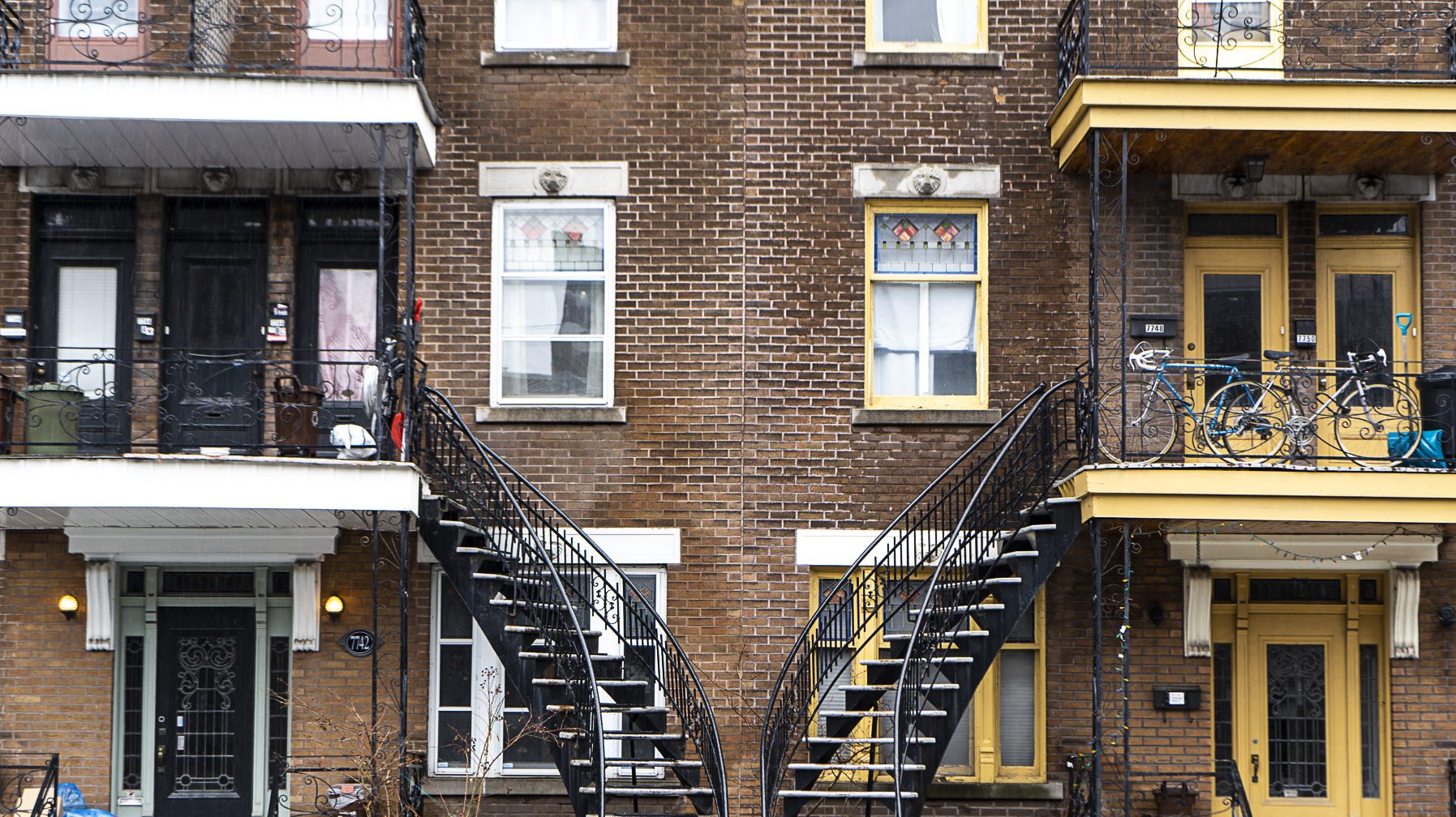 Une bâtisse de logements