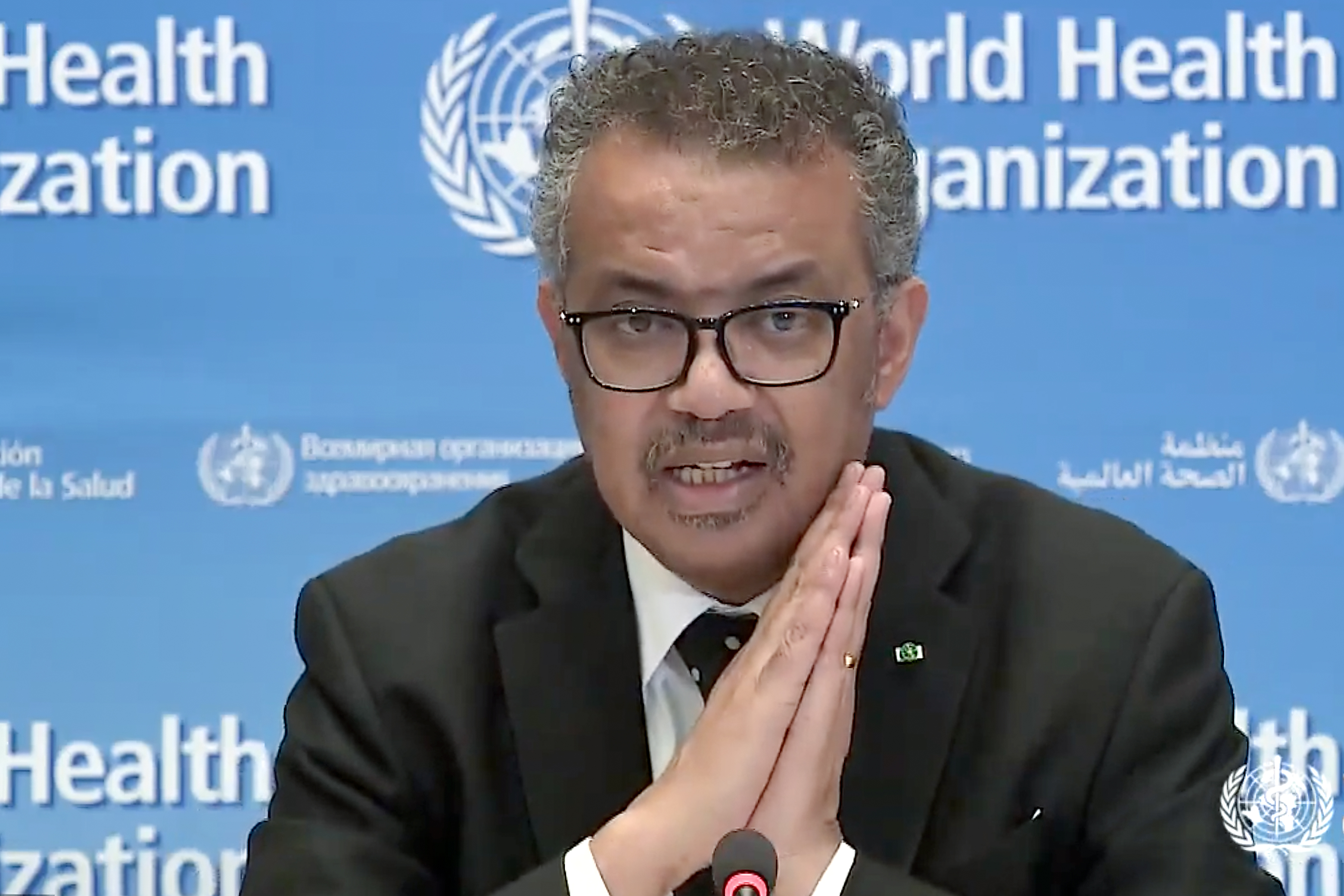 Tedros Adhanom Ghebreyesus, patron de l'Organisation mondiale de la santé