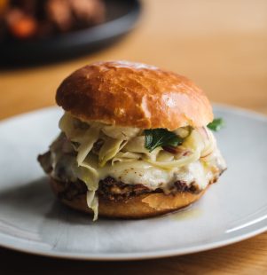 Burger de saucisse