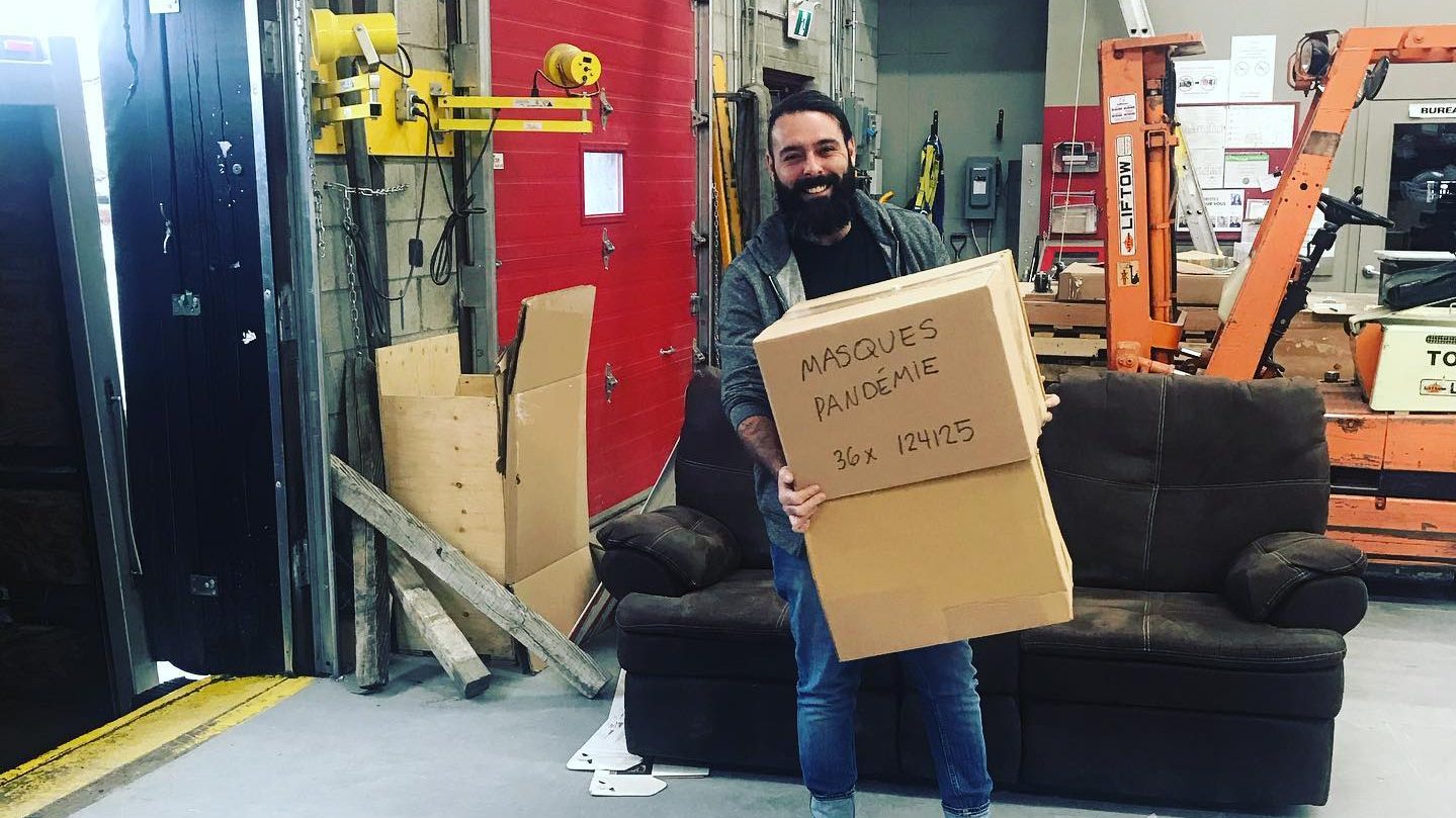 entreprise Studio Artefact RDP don masques N95