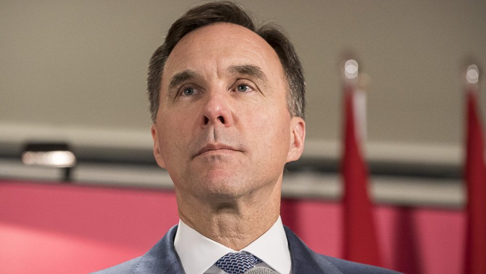 Le ministre des Finances, Bill Morneau