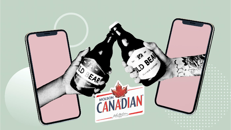 Molson 5 à 7 virtuel bière certificat-cadeau 25$ restaurants bars