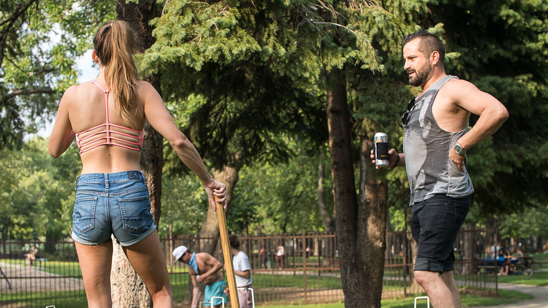 La canicule avait fortement frappé en 2018 à Montréal.
