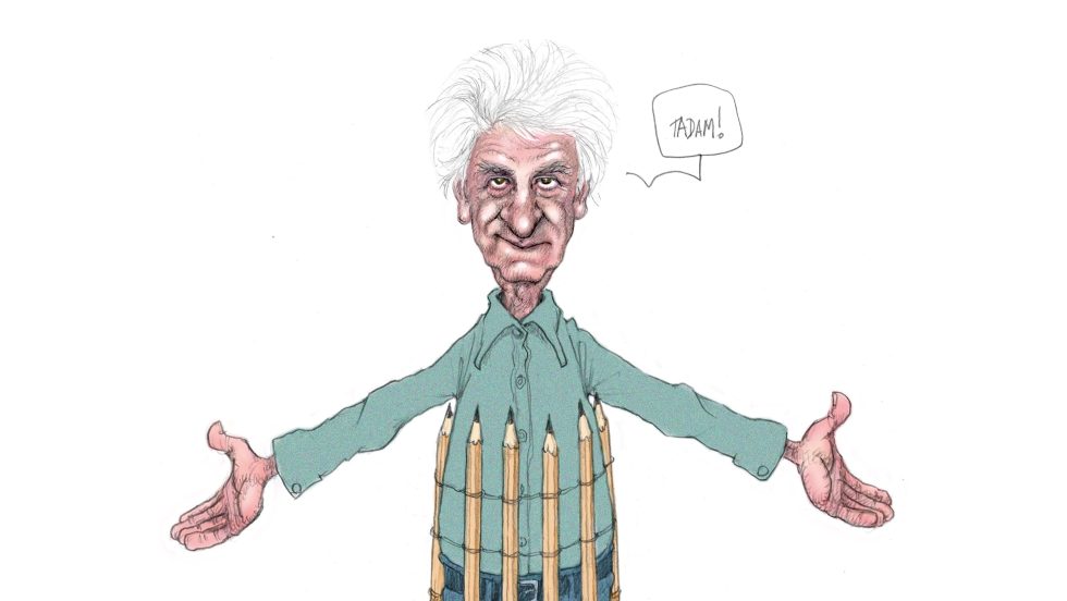 Autoportrait du caricaturiste Serge Chapleau