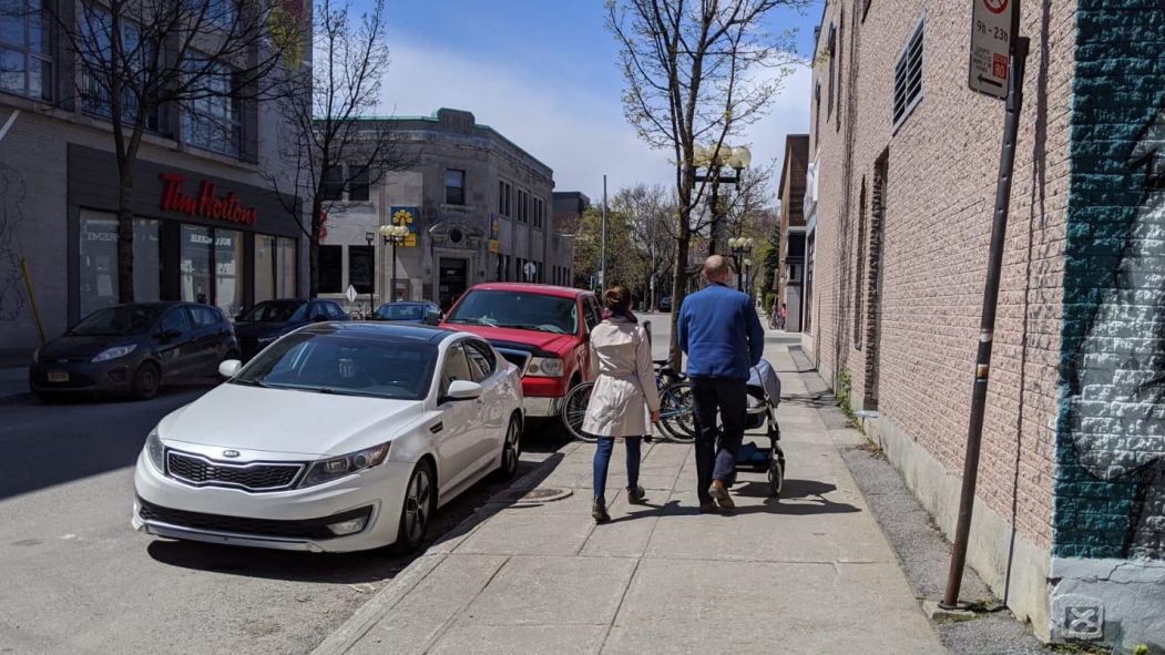 Le but des milieux de vie verts et actifs est de favoriser les déplacement à pied ou à vélo.