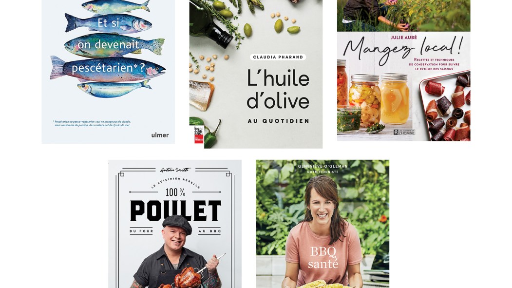 Cinq livres gourmands