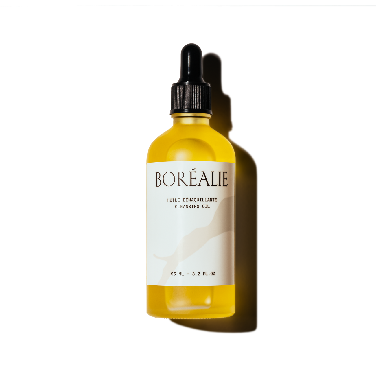 Flacon d'huile démaquillante