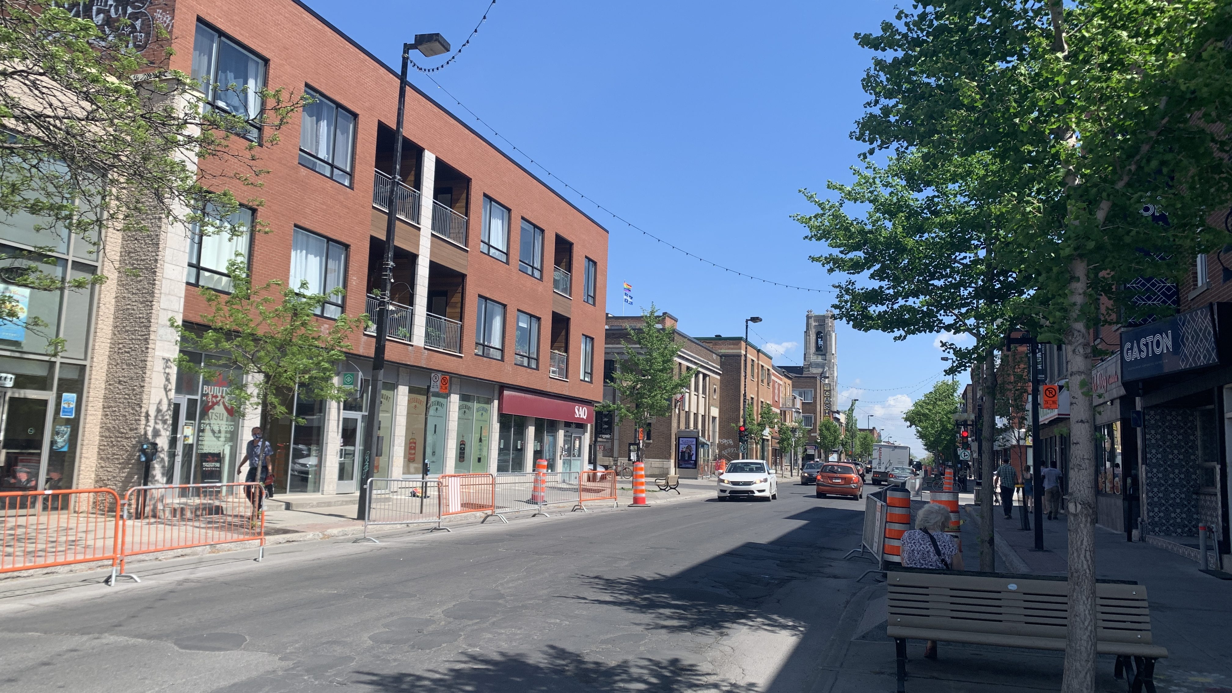 Les voitures pourront circuler sur Masson et Beaubien