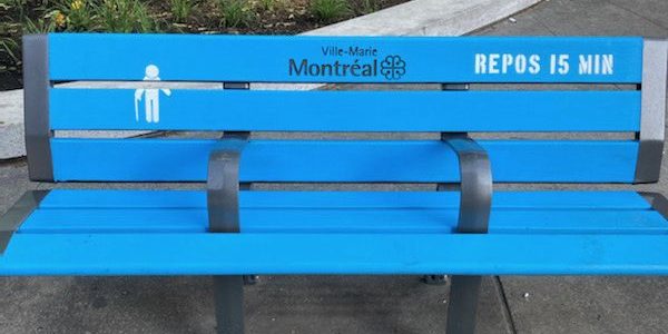 banc anti-itinérant