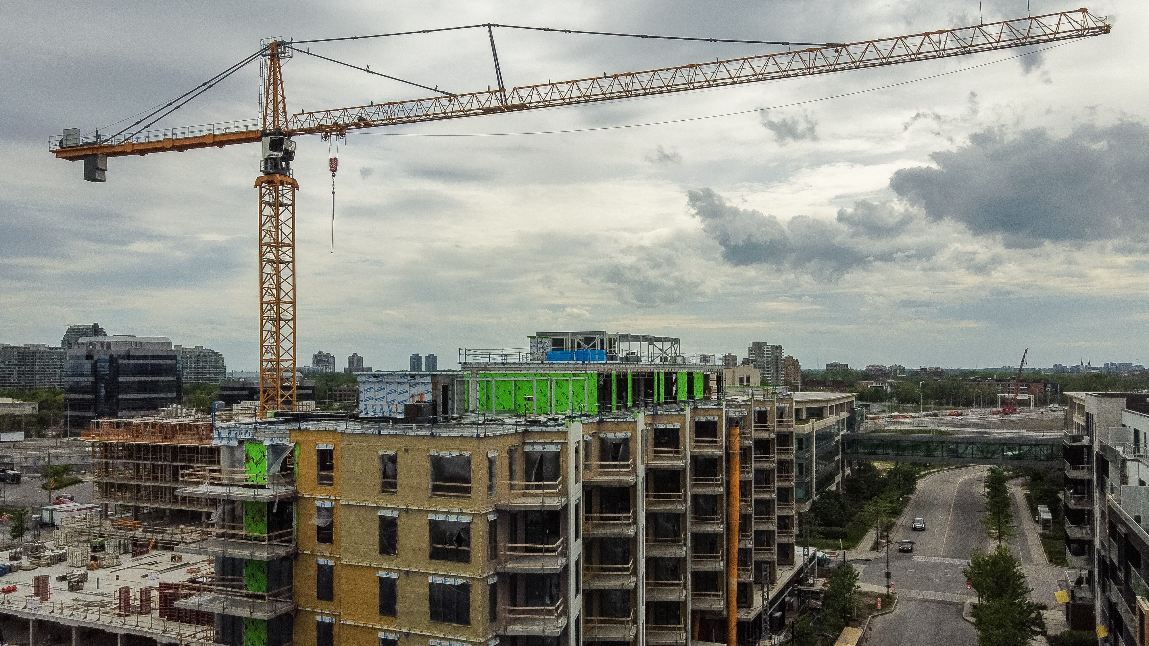 Immeubles sur la Pointe-Nord.