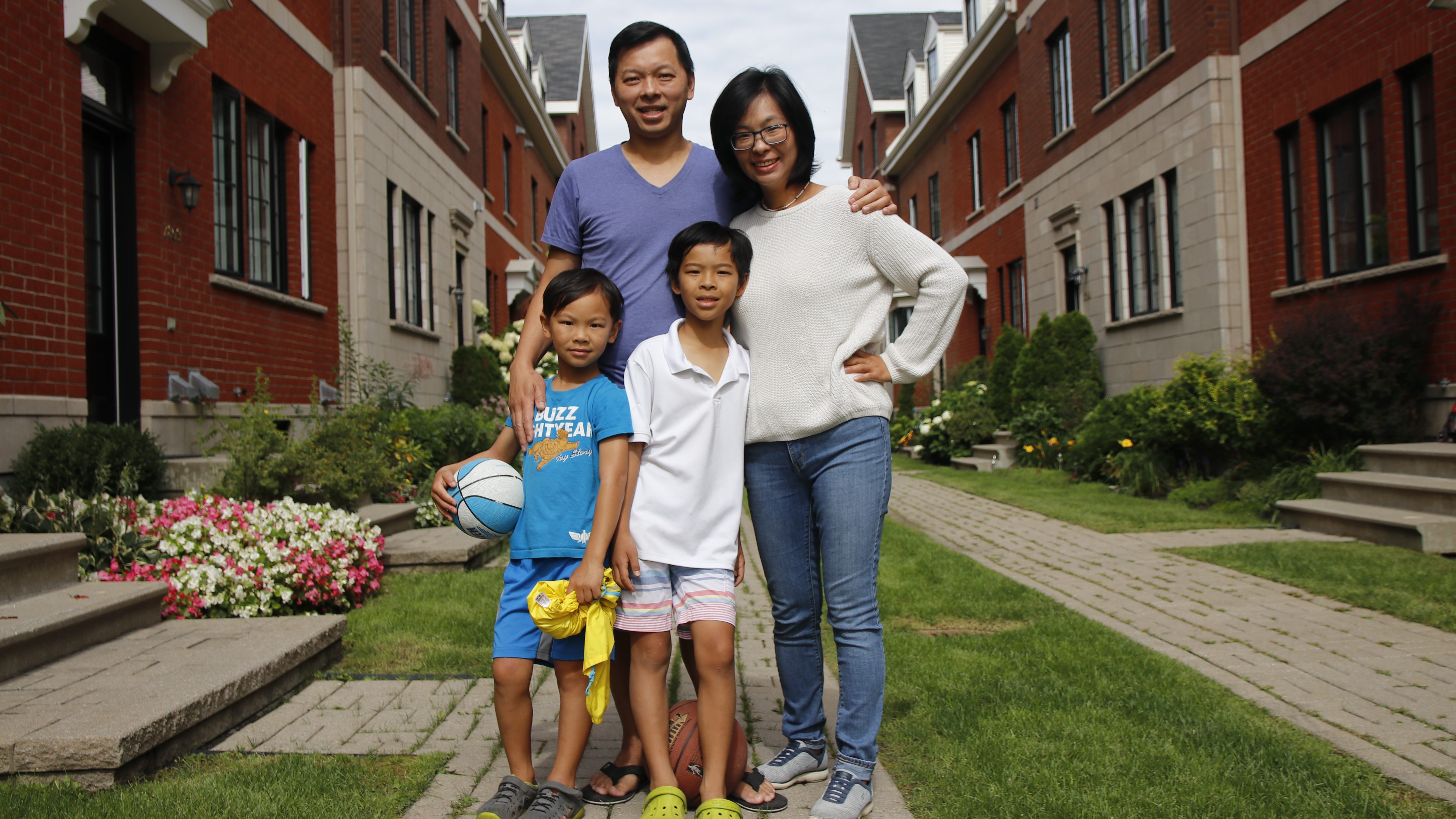 Famille Chung rentrée