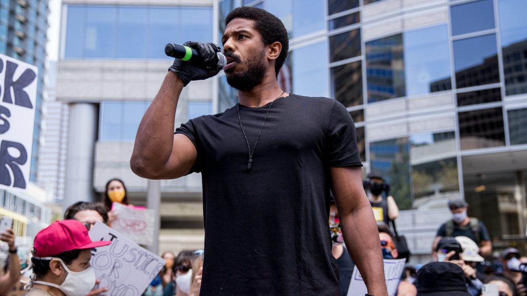 Michael B. Jordan. L'acteur américain en sera l'un des ambassadeurs aux côtés d'Opal Tometi, la co-fondatrice du mouvement Black Lives Matter.